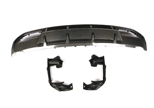 fibra de carbono W176 deporte parachoques trasero difusor labio para Mercedes Benz A45