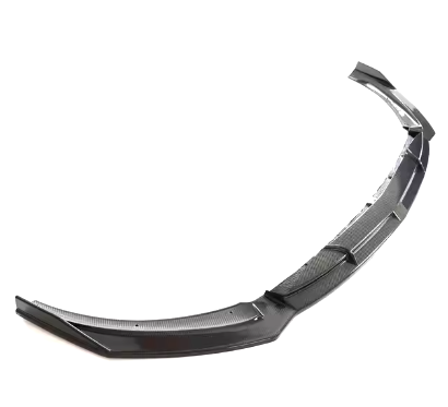 Divisor de alerón de parachoques delantero de fibra de carbono para Mercedes Benz C118