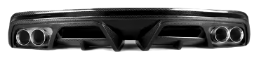 Difusor de labio trasero de carbono para coche, para MERCEDES BEN Z C117 W117 CLA45