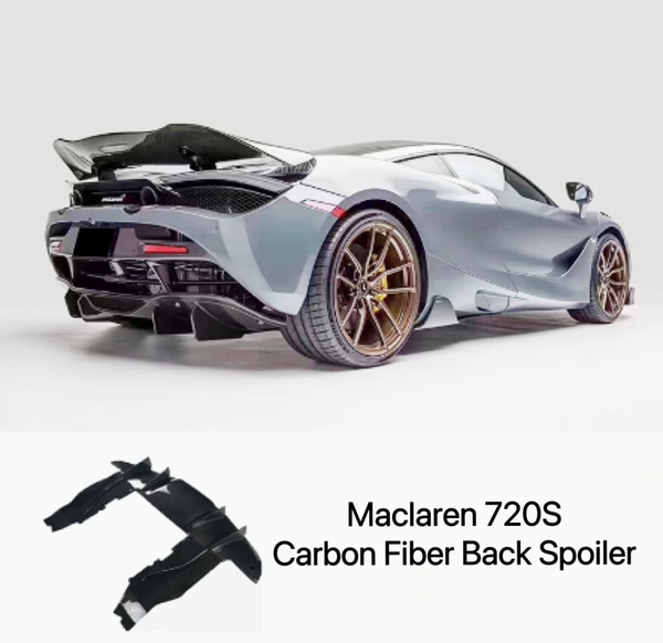 Mclaren 720S Carbon Fiber Back Spoiler