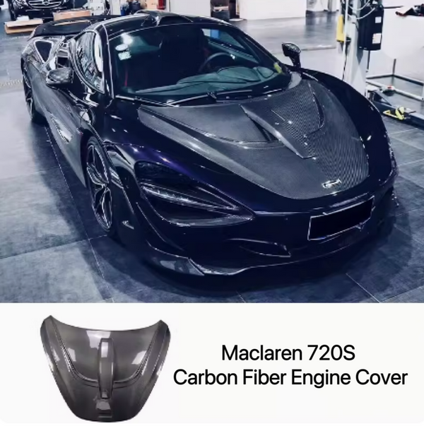 Mclaren 720S Carbon Fiber Engine Cover