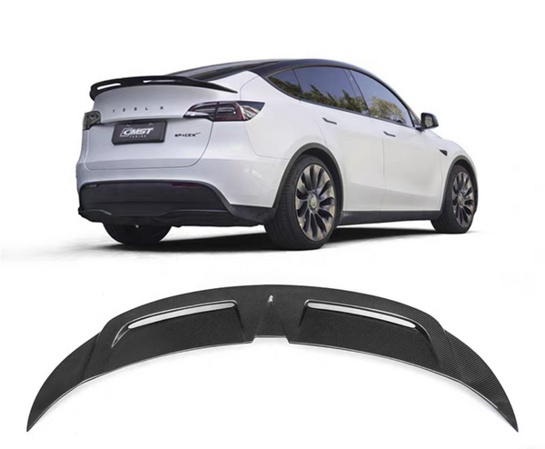 Tesla Model Y Carbon Fiber Spoiler Wing