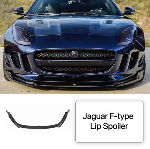 Labio delantero de fibra de carbono Jaguar F-TYPE