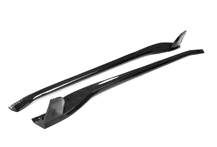 Faldas laterales de fibra de carbono preimpregnadas para Porsche 911 992 Turbo S 2 puertas 2019-2020