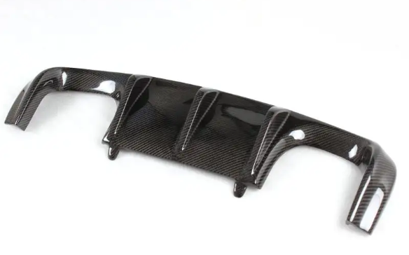 Difusor de parachoques trasero de fibra de carbono para BMW M3 E92