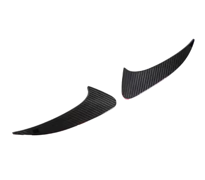 Canards de parachoques trasero de fibra de carbono C118 para Mercedes Benz clase CLA