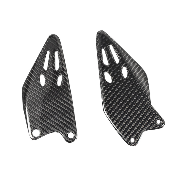 Placas de talón de carbono para Kawasaki ZX-6R (2009–2024)