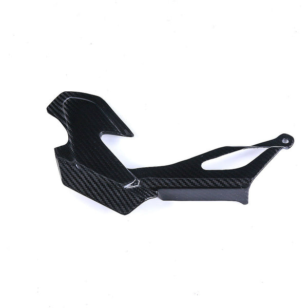Cubrecadena y protector lateral en fibra de carbono para Yamaha MT-10 / FZ-10 / R1 / R1M