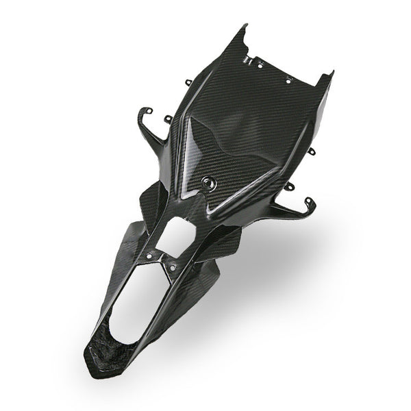 Base inferior del colín en fibra de carbono para Yamaha R1 y R1M
