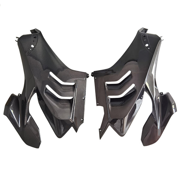 Cubierta de Faro y Panel Lateral en Fibra de Carbono para Ducati Panigale V4 / V4S / V4R