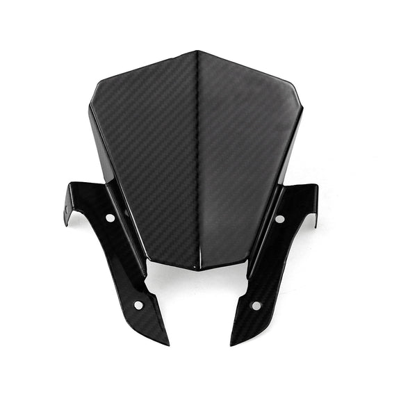 Carenado frontal / parabrisas en fibra de carbono para Yamaha MT-07 (2014–2017)