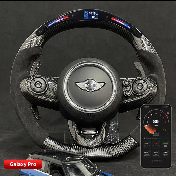 Mini Carbon Fiber Steering Wheel